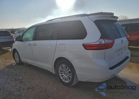 2015 Toyota Sienna Xle из США, поврежденный, VIN 5TDYK3DC6FS685808